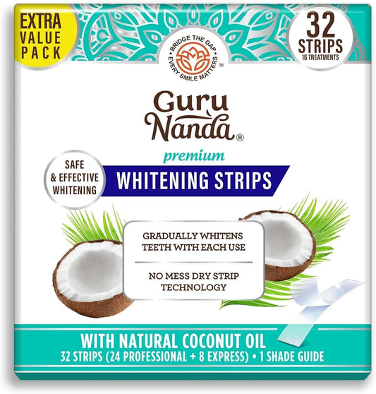 GuruNanda Teeth Whitening Strips